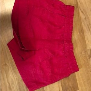 J. Crew shorts with pockets and elastic waistband